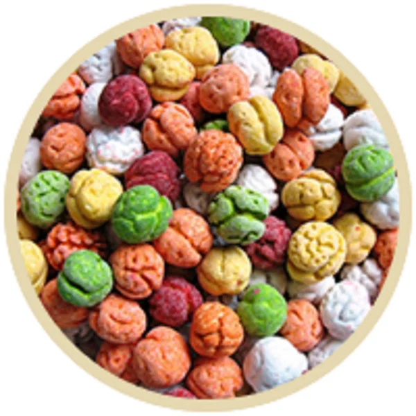 Şekerli Leblebi Renkli 1 Kg