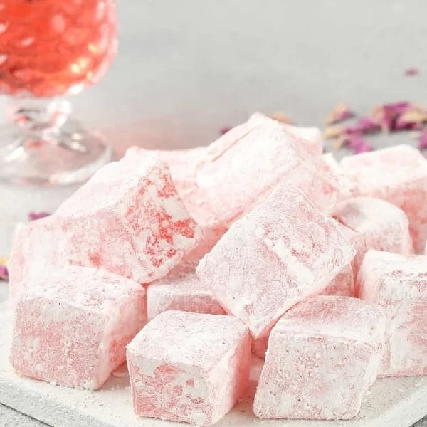 Gül Aromalı Lokum 1 Kg
