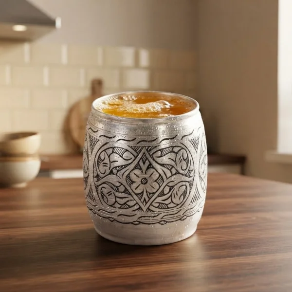 Bakır Bardak 550 Ml Kalaylı
