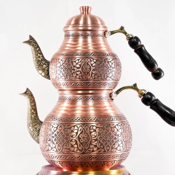 Bakır Çaydanlık Model 12