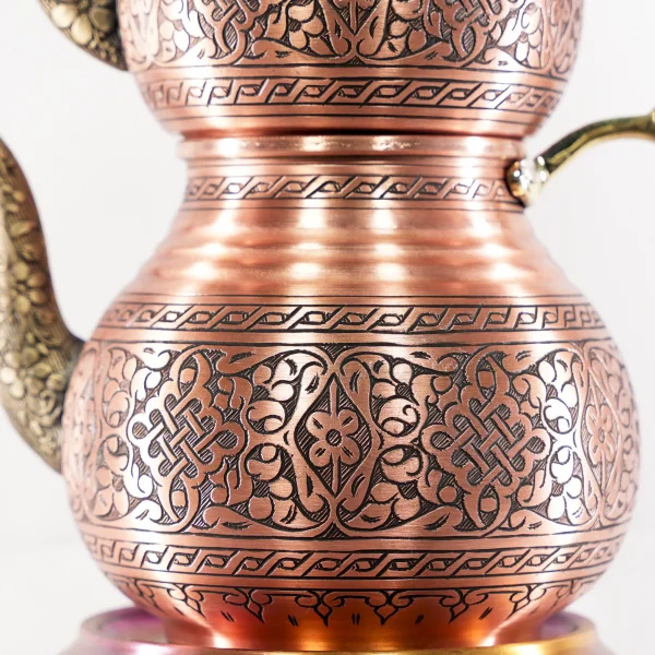 Bakır Çaydanlık Model 12