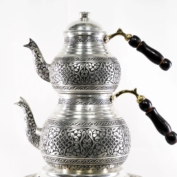 Bakır Çaydanlık Model 12 Kalaylı