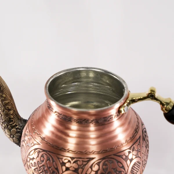 Bakır Çaydanlık Model 16 Kırmızı