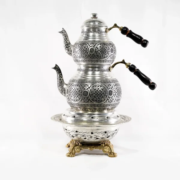 Bakır Çaydanlık Model 16 Kalaylı