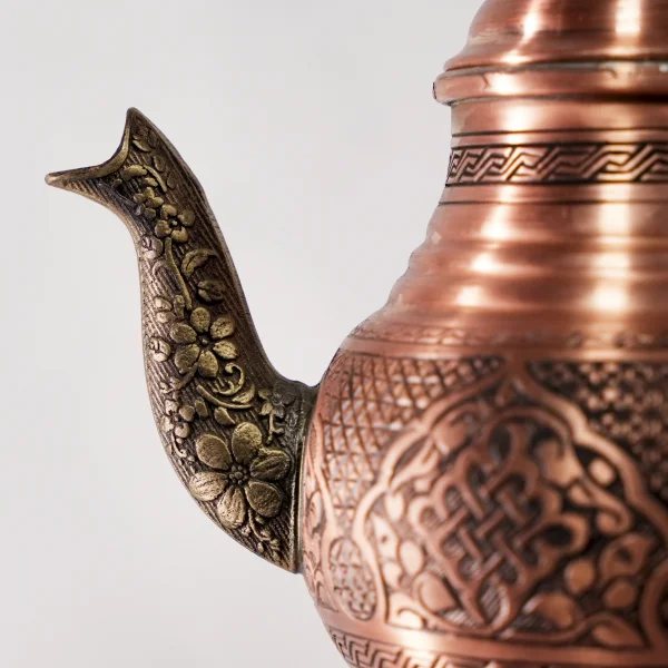 Bakır Çaydanlık Model 17 Kırmızı