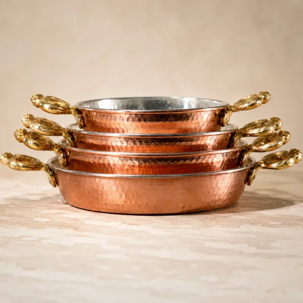 Bakır Tava - Sahan 16 Cm