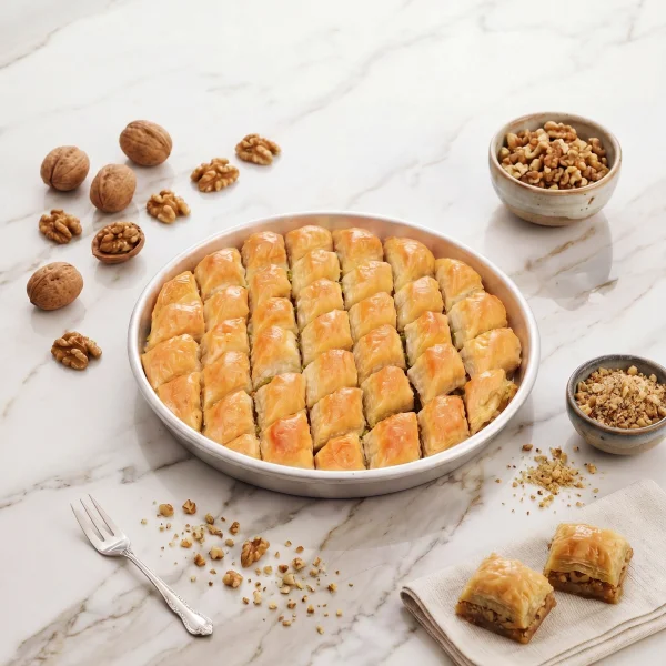Baklava Cevizli 1,25 Kg Tepsi