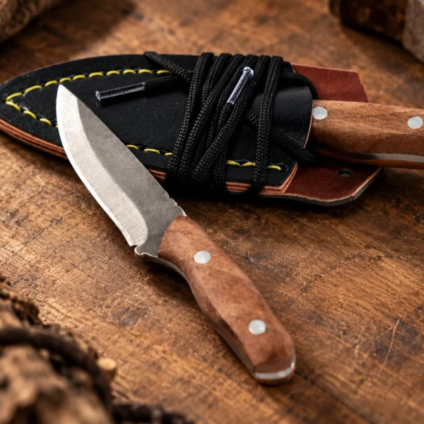 Mini Bıçak Deri Kılıflı 13 Cm
