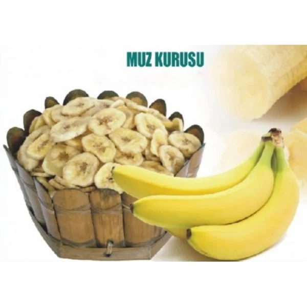 Muz Kurusu 1 Kg