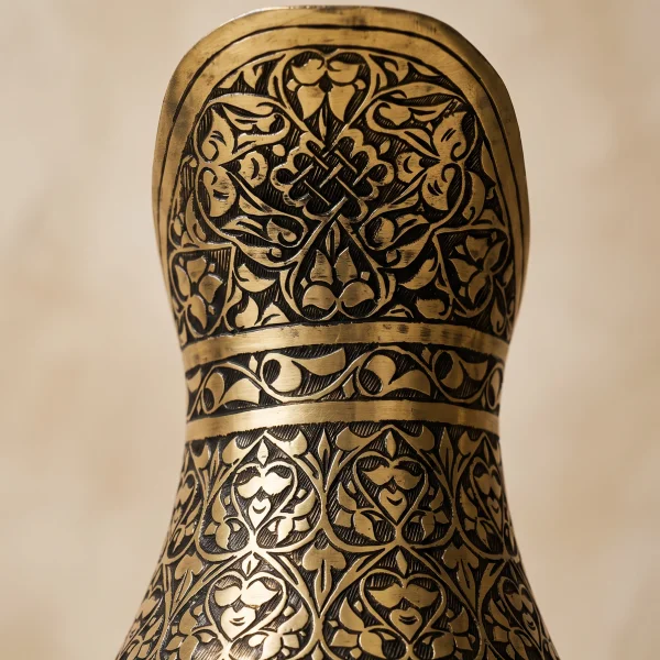 Sarı Bakır Sürahi Model 10
