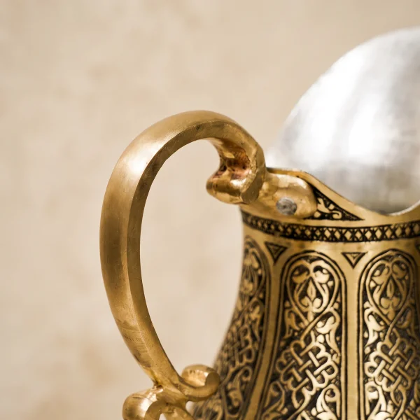 Sarı Bakır Sürahi Model 2