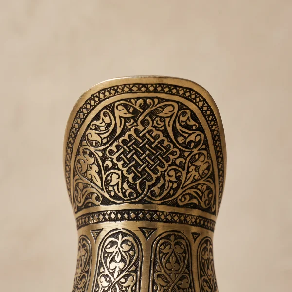 Sarı Bakır Sürahi Model 2