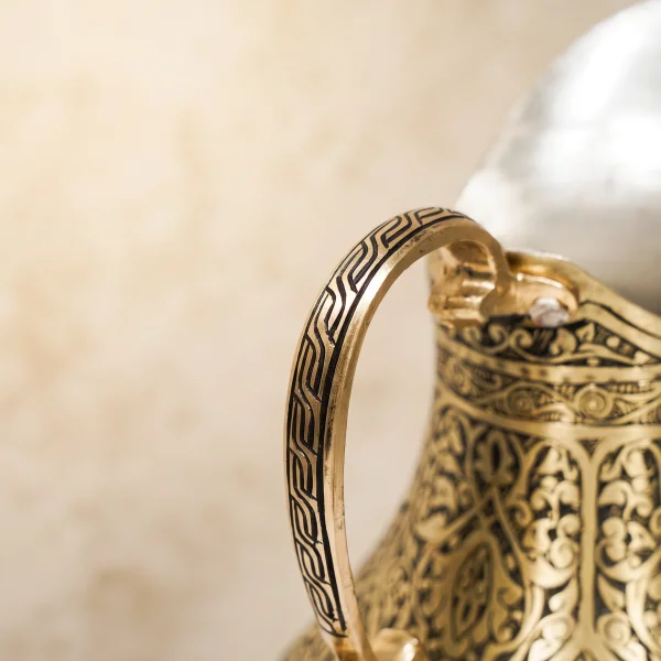 Sarı Bakır Sürahi Model 6