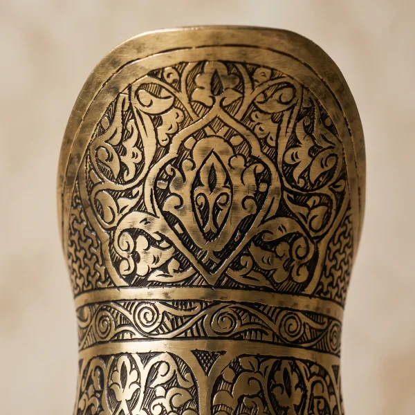 Sarı Bakır Sürahi Model 6