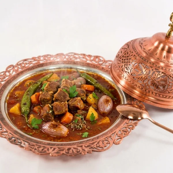Sunum Tabağı Acur Kesimli 23 Cm