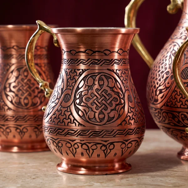 Sürahi Seti Model 1 Ağır İşlemeli