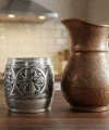 Bakır Bardak 550 Ml Kalaylı
