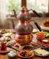 Bakır Çaydanlık Model 11