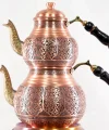 Bakır Çaydanlık Model 13 Kırmızı