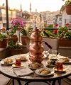 Bakır Çaydanlık Model 14 Kırmızı