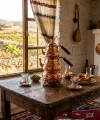 Bakır Çaydanlık Model 15 Kırmızı
