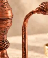 Bakır İbrik İşlemeli 35 Cm 2 li