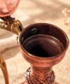 Bakır İbrik İşlemeli 35 Cm 2 li