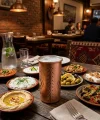 Bakır Rakı Bardağı Kırmızı Model 3
