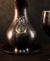 Bakır Sürahi Seti Semazen Motifli