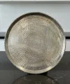 Bakır Tepsi Kırmızı 37 Cm