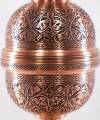 Bakır Şekerlik İşlemeli 35 cm