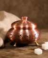 Bronz Bakır Şekerlik İşlemeli