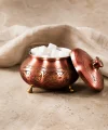 Bronz Bakır Şekerlik İşlemeli