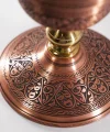 Bakır Şekerlik İşlemeli 35 cm