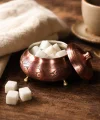 Bronz Bakır Şekerlik İşlemeli