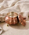 Bronz Bakır Şekerlik İşlemeli
