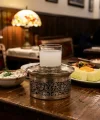 Ehlikeyf İşlemeli Gümüş Sarmal Desen Hediyelik Kutulu