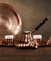İsimli Fincan Seti 2li Kırmızı İşlemeli