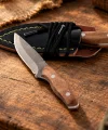 Mini Bıçak Deri Kılıflı 13 Cm