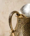 Sarı Bakır Sürahi Model 5