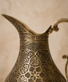 Sarı Bakır Sürahi Model 5