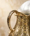 Sarı Bakır Sürahi Model 8