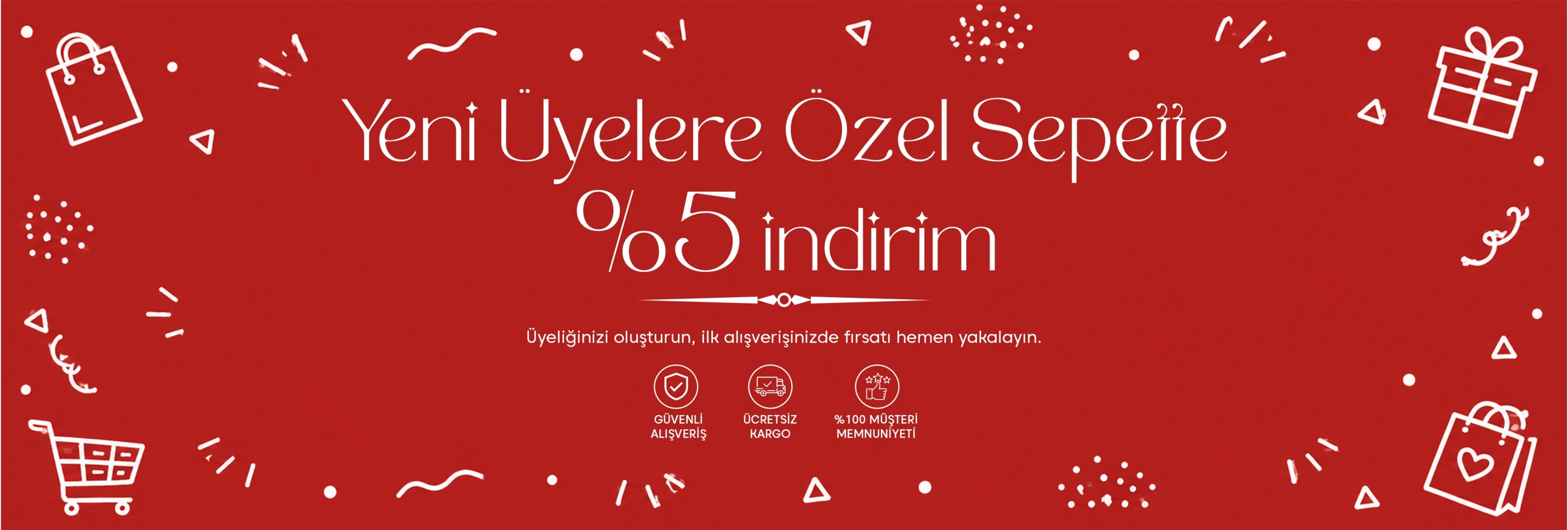 %5 İndirim