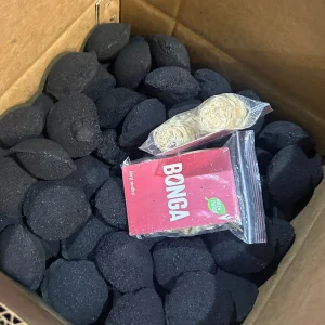 Briket Yumurta Kömür - 4 kg Sıkıştırılmış %100 Doğal Barbekü Mangal Kömürü