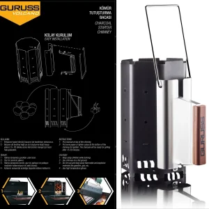 Guruss Volcano Kömür Tutuşturma Bacası