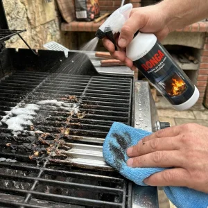 Şömine ve Soba Camı Temizleme Spreyi 500 ml - Izgara, fırın, İs, Kurum, Yanık Cam Temizleyici Sprey