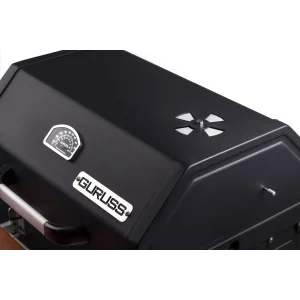 Guruss CG-050 Kömürlü Barbekü Siyah Mangal - Önlük + Kılıf Hediyeli