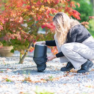 RedFire Volcano Dumansız Masaüstü Ateş Çukuru Silver - Medium | Portatif Şömine Balkon & Teras Sobası