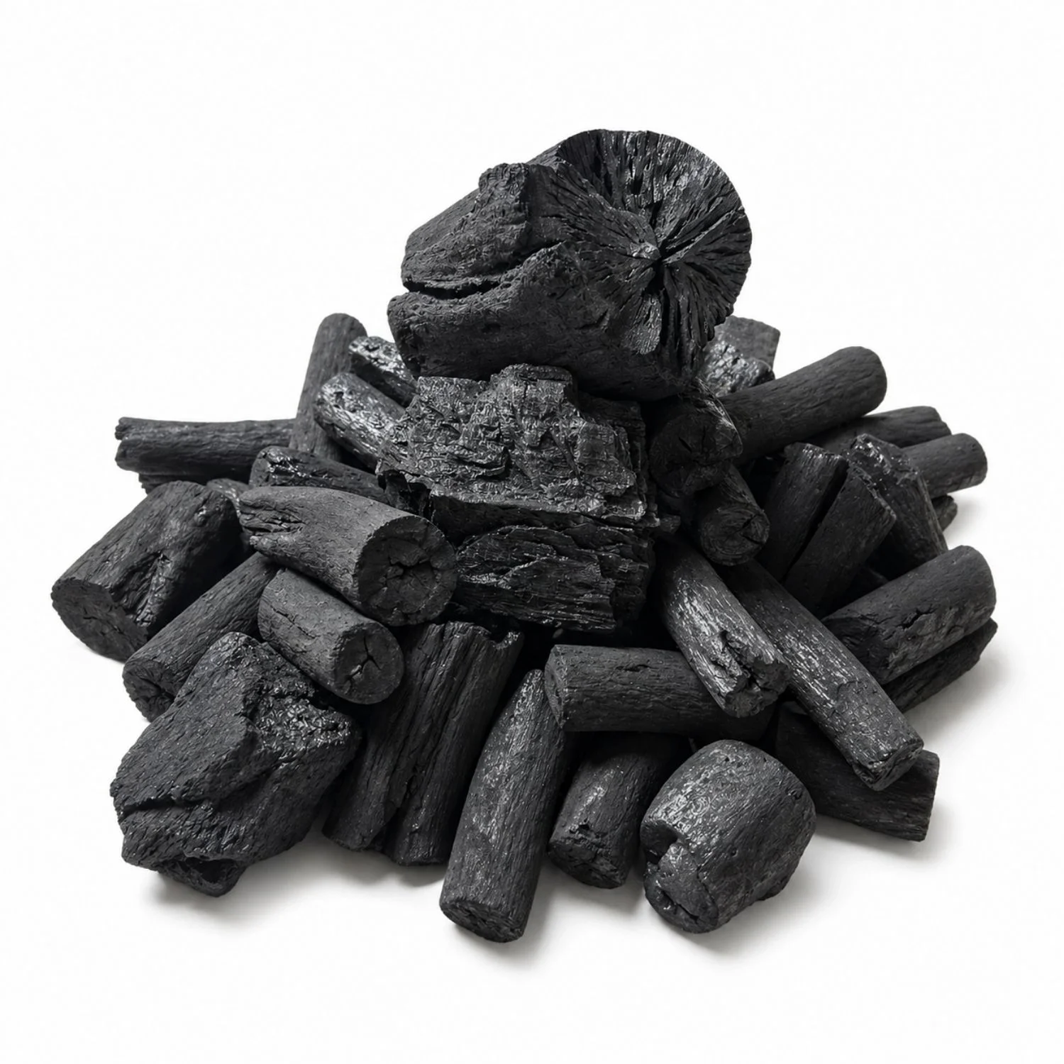 Küba Marabu Mangal Kömürü 8 Kg - Doğal Uzun Yanma Süresi Yüksek Kalorili Barbekü Kömürü