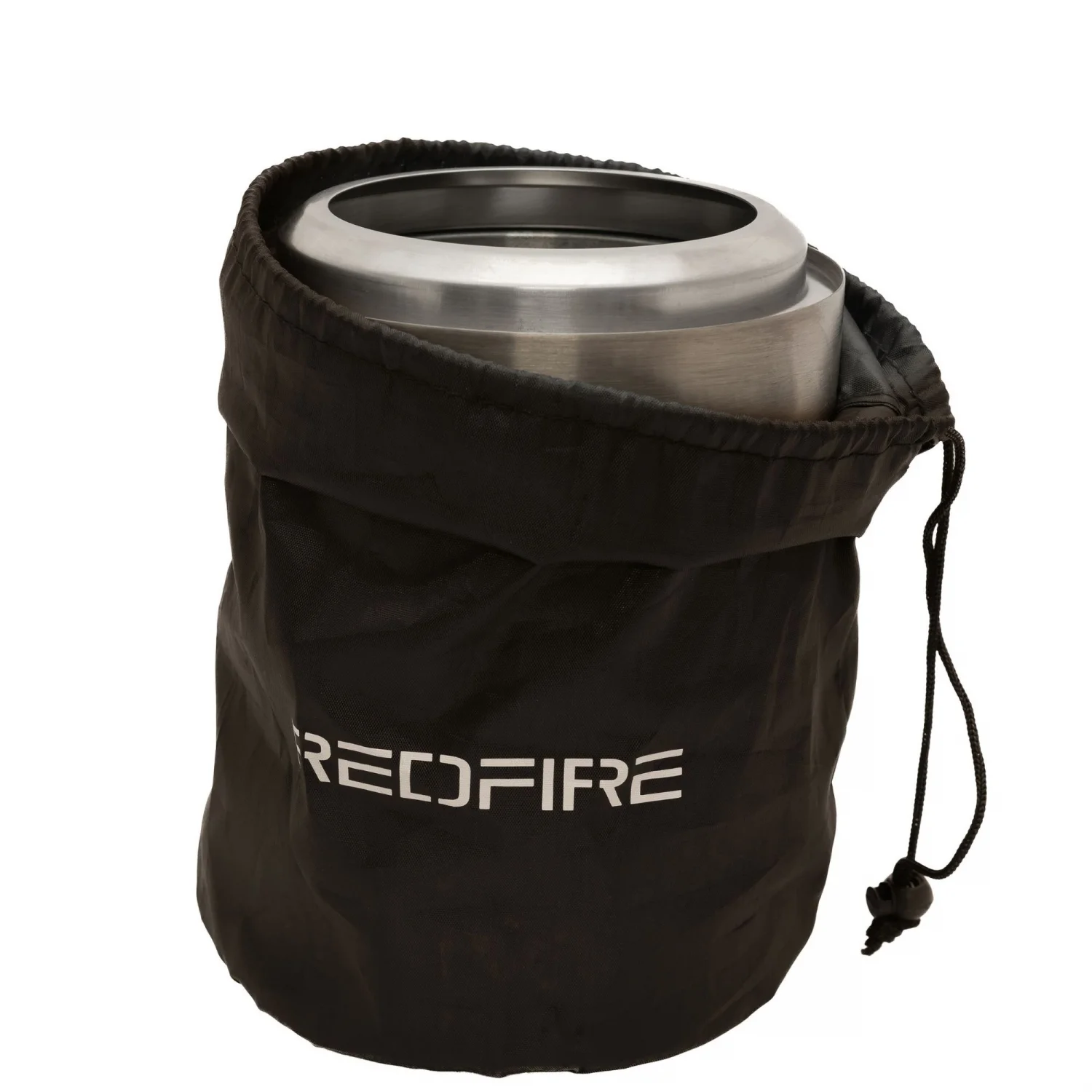 RedFire Volcano Dumansız Masaüstü Ateş Çukuru Silver - Medium | Portatif Şömine Balkon & Teras Sobası